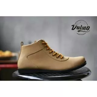 Sepatu Casual Pria Dalmo Casual Ventura Cream SolBlack Original Handmade