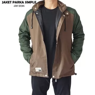 Jaket Pria parka jacket laki laki outerwear bomber distro W6D0 murah keren cowok terbaru import