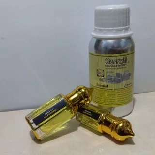 SENSUAL | 12 ml Botol Kubah Emas | Bibit Parfum Original Non Alkohol | Surrati