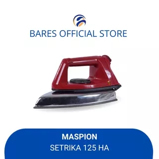 SETRIKA MASPION / DRY IRON HA 125 / HA-125 / HA125 [300 WATT]