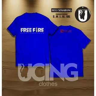 Kaos Baju Game Free Fire Battleground Garena Kaos Game