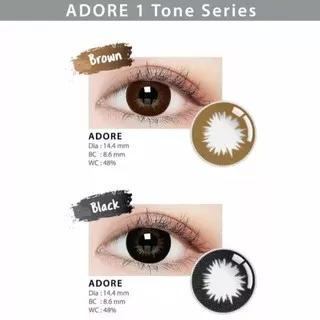 ?Miss.Vinka? Softlens Adore 1 tone Kontak lensa Normal 14.4mm