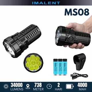 IMALENT MS08 34.000 Lumens Flashlight