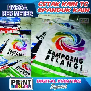 CETAK KAIN TC CETAK UMBUL UMBUL CETAK BENDERA CETAK SPANDUK PRINT BENDERA PRINT SPANDUK FULL COLOR