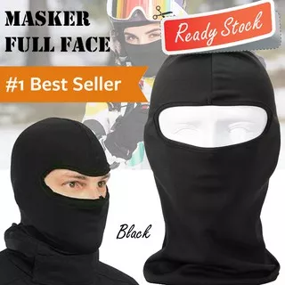 Masker Motor Pria Balaclava Full Face Pelindung Penutup Kepala Muka Wajah Ninja Mask Anti Polusi