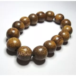 gelang kayu gaharu asli Kalimantan 14mm-8