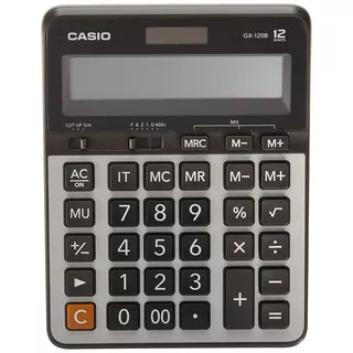 CASIO KALKULATOR GX-120B - Kalkulator Toko/ Dagang - 12 digit