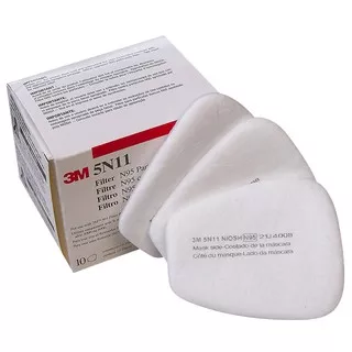 3M 5N11 N95 Particulate Filter Respiratory Protection 1 Pcs