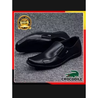 Sepatu Pantofel Pria / Sepatu Crocodile Pria / Sepatu Pria Kulit / Sepatu Kerja Kantoran