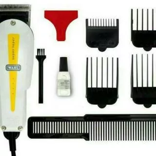 Alat Cukur Rambut Wahl Super Taper Made in USA 4 sisir / Wahl / Alat Cukur rambut