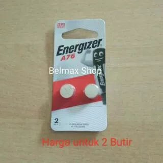 Baterai LR44 / A76 Energizer - Batu Baterai Energizer LR44 / A76 / AG13