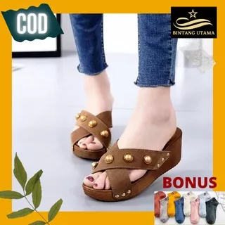 SANDAL WEDGES MR112 WEDGES WANITA WEDGES CALBI SOFIYA EMORY FLADEO JELLY TALI MORYMONY IMPORT HEELS WANITA SENDAL HAK WANITA SANDAL CASUAL WANITA SENDAL PESTA WANITA FASHION WANITA SANDAL IMPORT SANDAL KOREA SANDAL PEREMPUAN CEWEK WANITA TERBARU COD A293