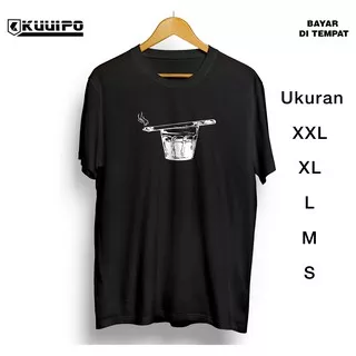 Kaos Distro S-XXXL / Kaos Kata-kata / Kaos Tumblr / Unisex / Republik / ROKOK KOPI