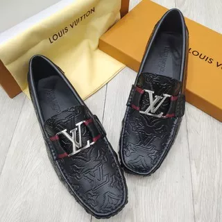 SEPATU PRIA LOAFERS LOUIS VUITTON L236 MIRROR QUALITY