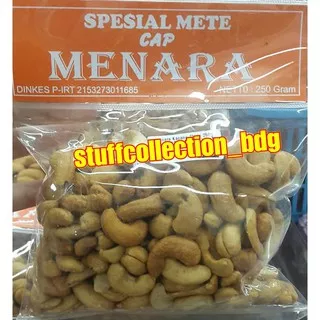 Kacang Mede Cap Menara 250gr/Kacang Mente Menara/Kacang Imlek Bandung