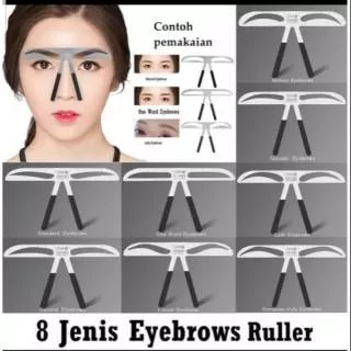 Eyebrows ruler