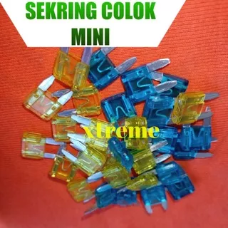 fuse sekring besar kecil 10a 15a 20a