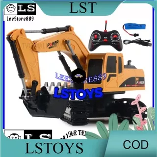 pancasetia PROMO RDR1139  RC Excavator Eskavator Crane Mobil Alat Berat Mobil Mainan Remote Control