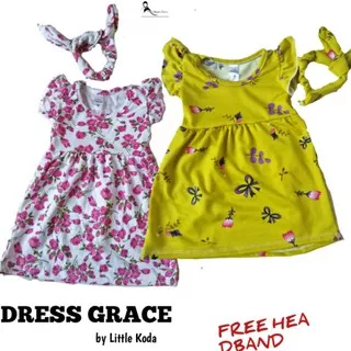 DRESS BAYI GRASE by Little Koda / baju bayi/ baju anak/ dress anak /rok anak /gamis anak/celana anak