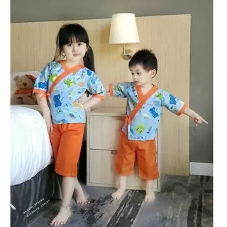 PIYAMA KIMONO BAYI ANAK BAJU TIDUR BAYI ANAK SLEEPWEAR KARAKTER