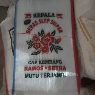 Karung beras 50kg transparan CAP KEMBANG (BACA DESKRIPSI)