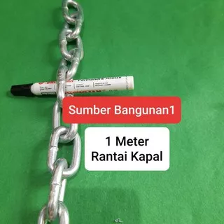 Rantai Besar kapal 1 meter ukuran 3/8 rantai pagar gudang rumah