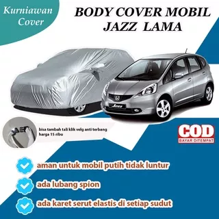 Body cover mobil jazz/sarung mobil jazz lama/selimut mantel penutup mobil honda jazz ge8 /jazz gd3/jazz ge8/jazz rs/new jazz/jazz gk5/brio/avanza/Kijang Innova