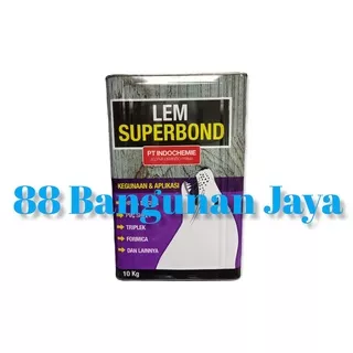 LEM SUPERBOND UNGU 10KG (lem Kuning kayu)