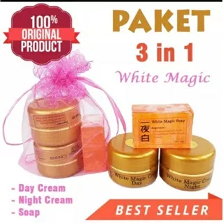 Cream White Magic Korea 100% Original