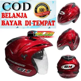 HELM GM IMPREZZA MAROON / HELM GM TERLARIS