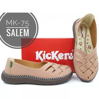 Fashion Wanita Sepatu Slip On Merk Kickers kode MK-75