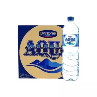 AQUA BOTOL 1500ML 1dus isi 12botol