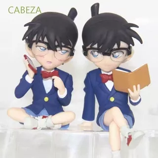 Cabeza Mainan Action Figure Model Anime Detective Conan Ku Dou Shinichi Bahan Pvc Untuk Anak