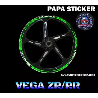 STIKER VELG VEGA ZR CUTTING STICKER VELG CUTTING VARIASI YAMAHA VEGA ZR LIS BAN/VELG 02