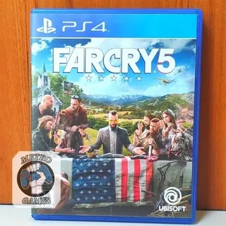 Far Cry 5 PS4 Kaset Farcry 5 V Playstation PS 4 5 CD BD Game Farcry5 Games Original Asli 4 3 2 6 yara Region 3 Asia reg 3 games Ps4 Ps5