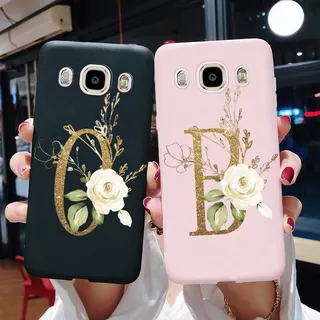 Casing Soft Case Silikon Motif Tulisan Warna Hitam Matte Untuk Samsung Galaxy J5 2016 J510