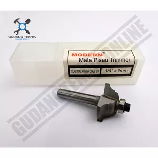 Mata Profil Kayu Classical Roman Ogee BIT 6 mm Modern - Mata Pisau Mesin Router Trimmer 6mm