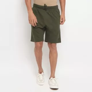 WILL-K LONDON Short Sweatpants in Deep Dark Green