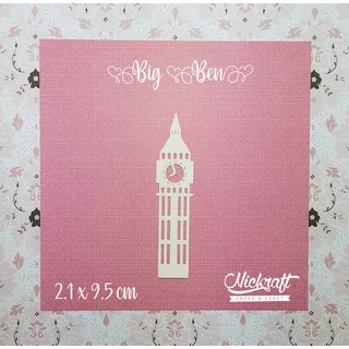 BIG BEN - Bahan Scrapbook Menara Jam London