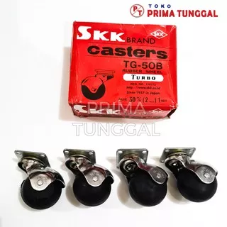 Roda Bulat Caster SKK Turbo 2 Inch 50 CM TG-50B 1 Set Isi 4 PCS