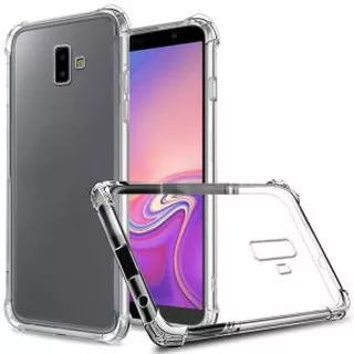 Anticrack Samsung J4 Plus J6 Plus 2018 Silikon Case Softcase Jelly Bening Lembut Transparan