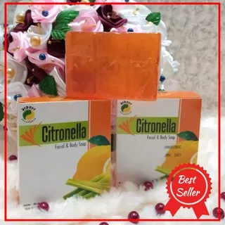 Sabun Bidoyi Citronella 80 Gram BPOM Hallal Collagen Propolis Minyak Zaitun Glutathione Buah Merah