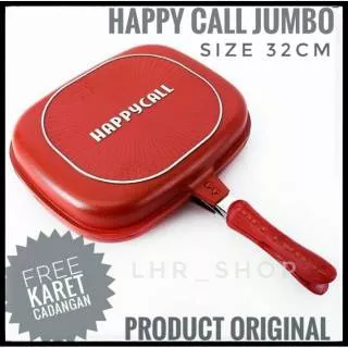 HAPPYCALL DOUBLE PAN /HAPPYCALL JUMBO 32CM /ALAT MASAK SERBAGUNA