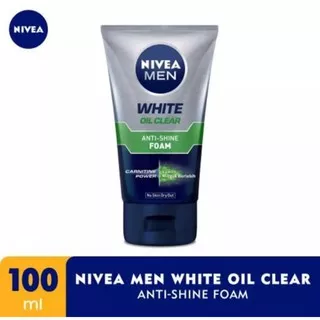 NIVEA MEN White Oil Clear Anti-Shine Foam 100ml