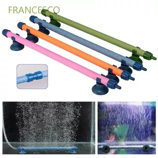 FRANCESCO Fresh Air Pump Stone Hydroponic Fish Tank Aerator Aquarium Accessories Water Diffuser Wall Bubble Tube Bubble Aeration Tube Oxygen Pump/Multicolor