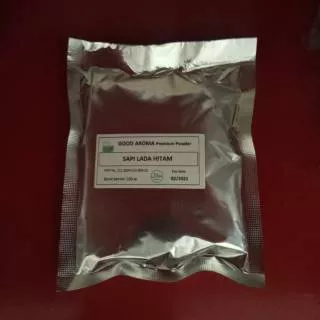 Bumbu Tabur sapi lada hitam 100 gram, Bubuk Rasa sapi lada hitam Powder Murah Enak Halal Good Aroma