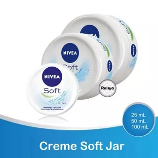 Nivea Soft Creme Jar 100ml/50ml/25ml