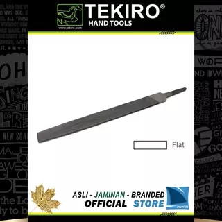 Kikir Plat 6 inch ~ 12 inch Kasar atau Halus / Bastard / Smooth Flat Files TEKIRO