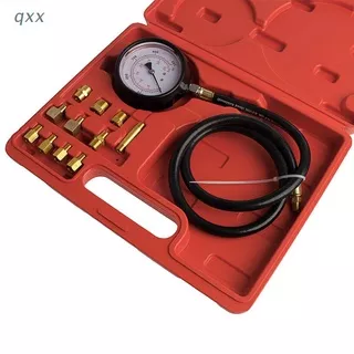 [qxx] Auto Car Wave Box Cylinder Oil Pressure Meter Tester Pressure Gauge Test Tools