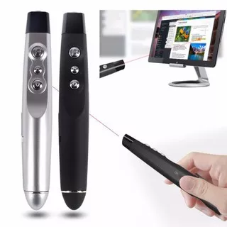 PP-1000 - HIgh Quality USB Wireless Pointer Office Presenter with Remote Control Laser RF Pen